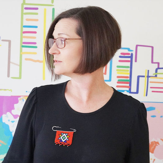 Zulu Love Letter Brooch