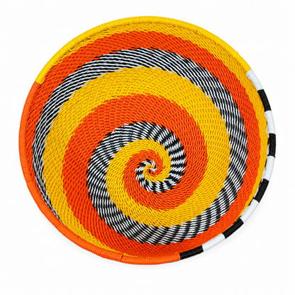 Handwoven Zulu Wire Baskets