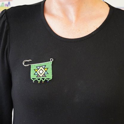 Zulu Love Letter Brooch
