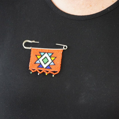 Zulu Love Letter Brooch