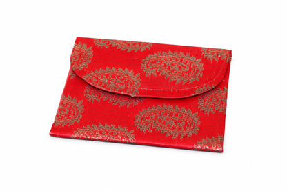 Paisley Silk Pouch