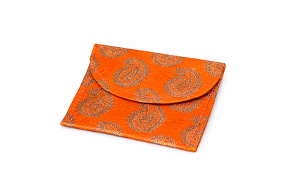 Paisley Silk Pouch