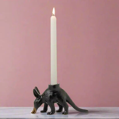 Aardvark Candlestick holder