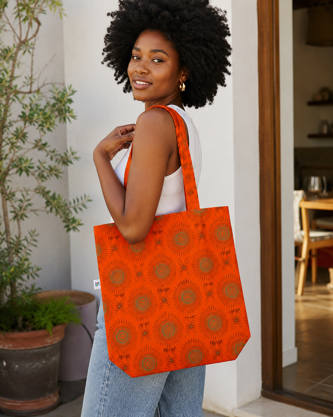 Shweshwe Tote Bags