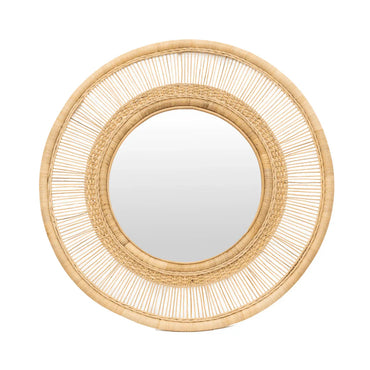 Solara Rattan Mirror