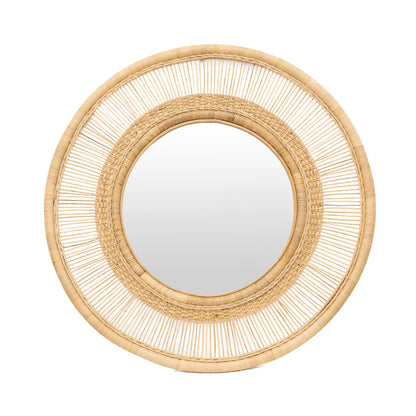 Solara Rattan Mirror