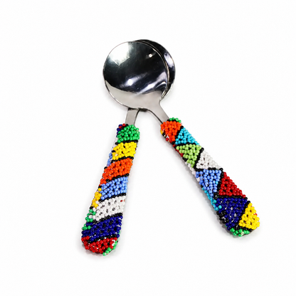 Zulu Beaded Sugar Spoon