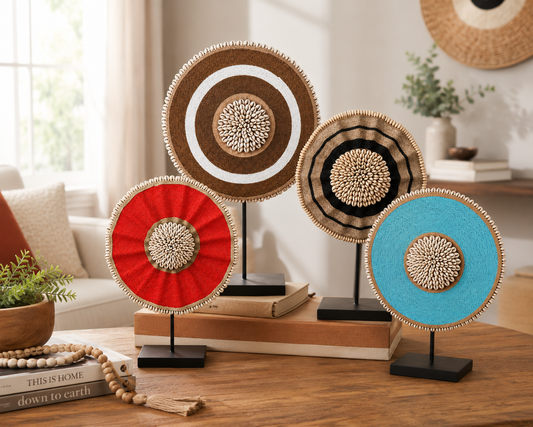 African Beaded Shield