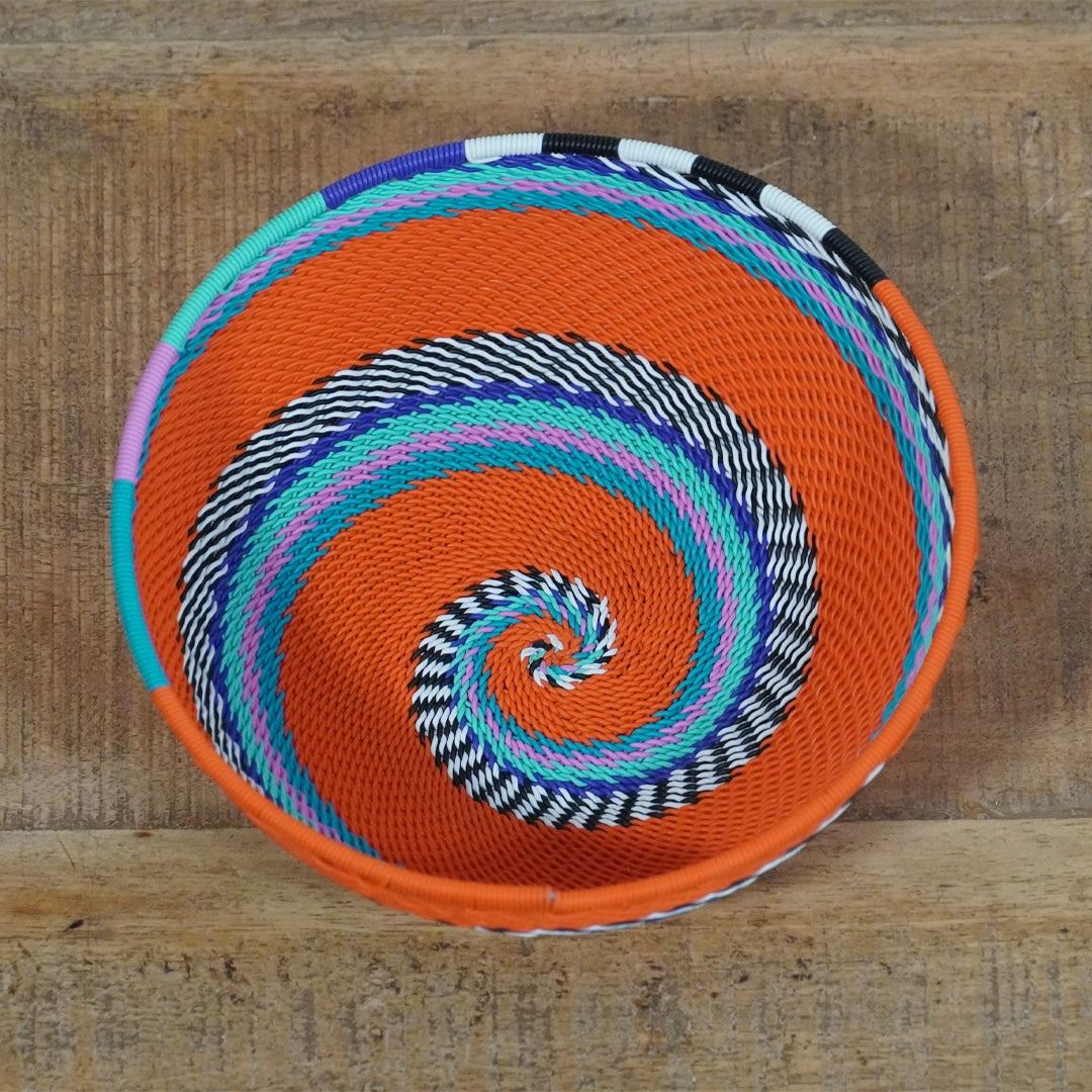 Handwoven Zulu Wire Baskets