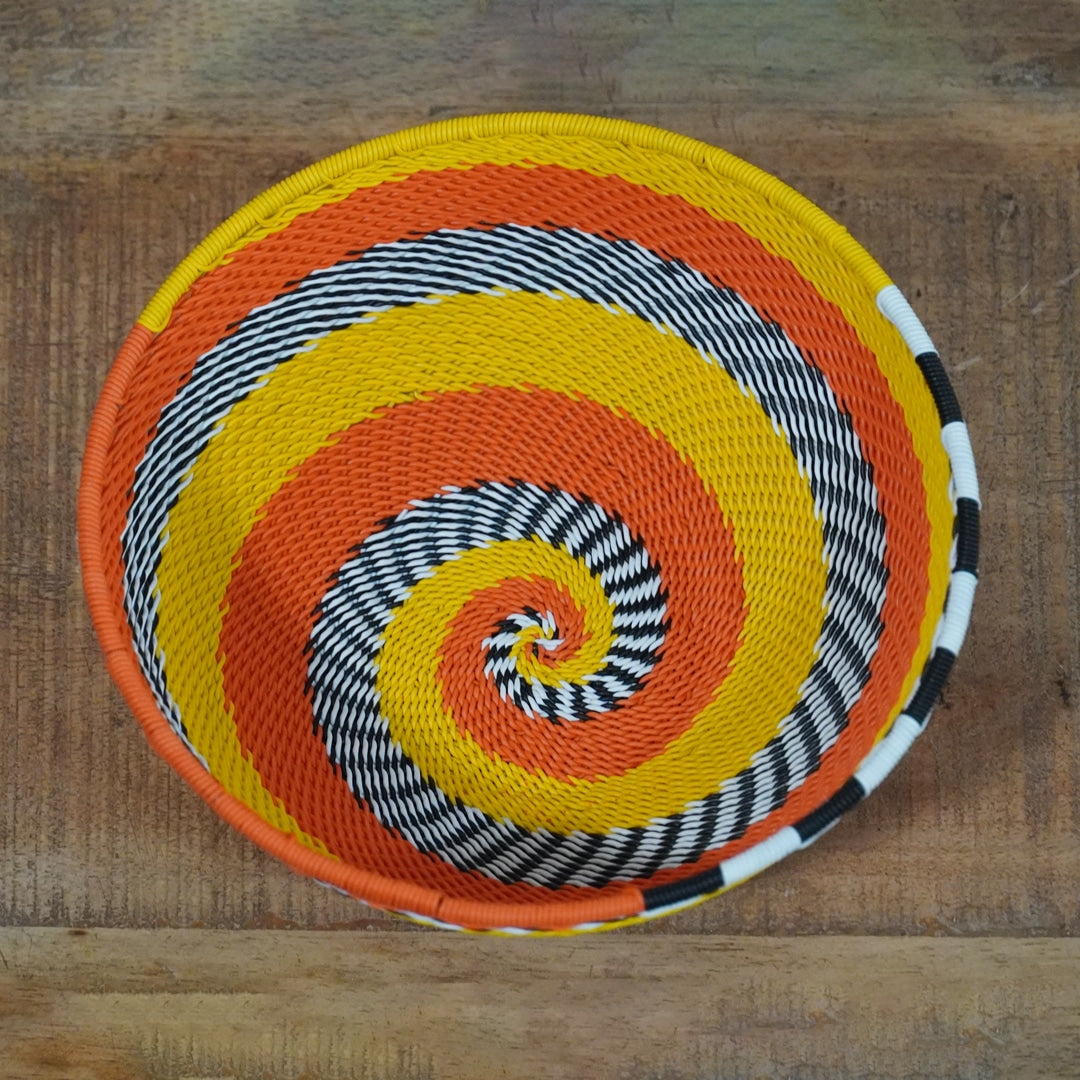 Handwoven Zulu Wire Baskets