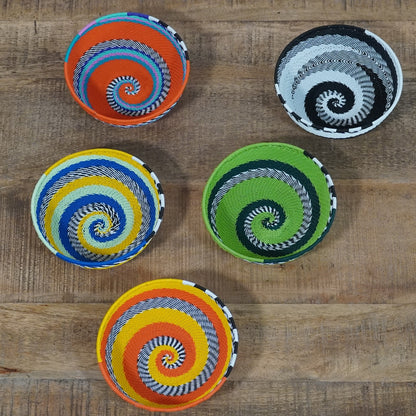 Handwoven Zulu Wire Baskets