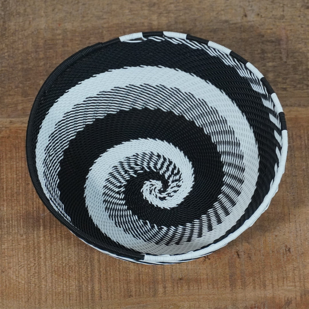 Handwoven Zulu Wire Baskets