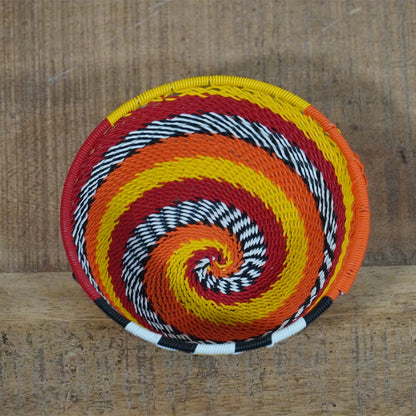 Handwoven Zulu Wire Baskets