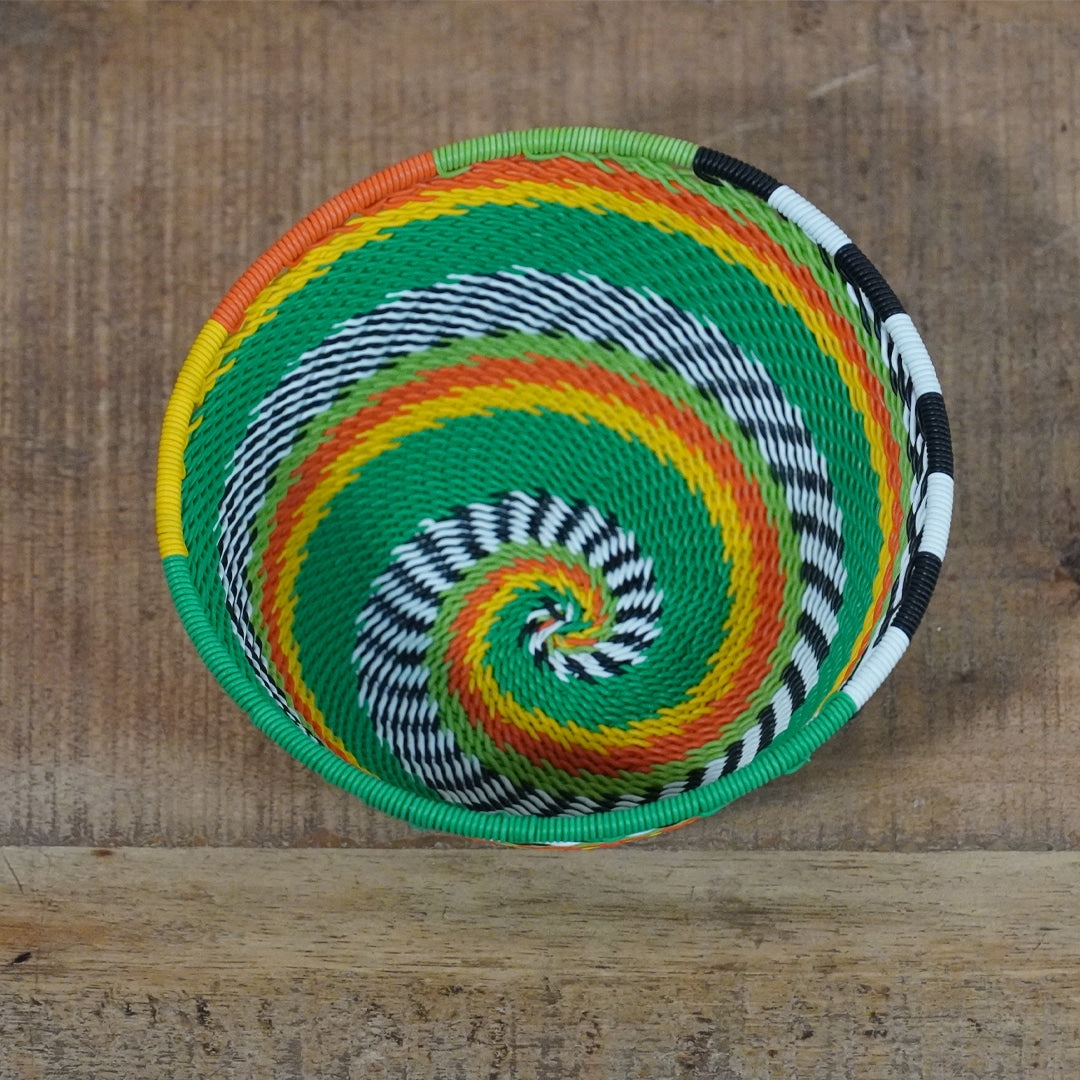 Handwoven Zulu Wire Baskets