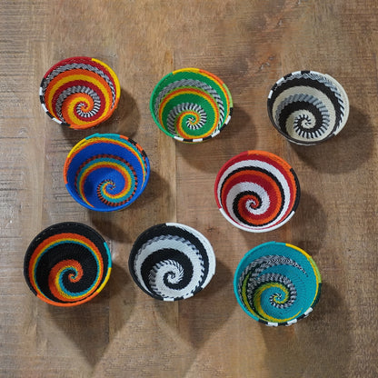 Handwoven Zulu Wire Baskets