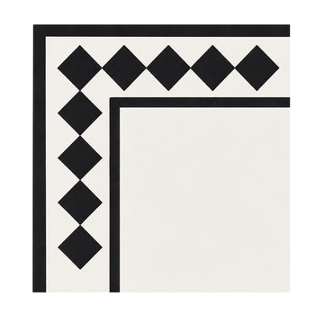 Noir Diamond Border/m²