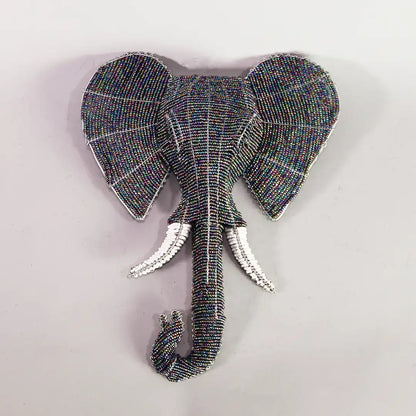 Beaded Flat Head Elephant