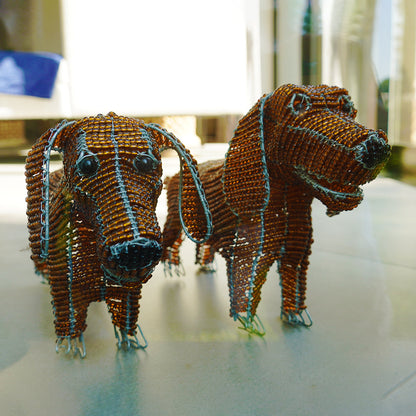 Beaded Dogs