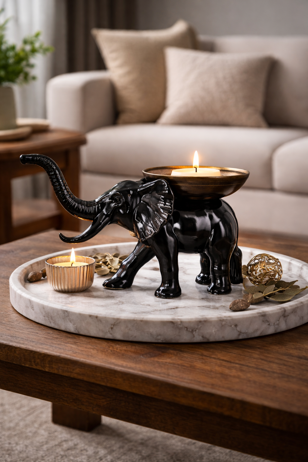 Elephant Candle Holder