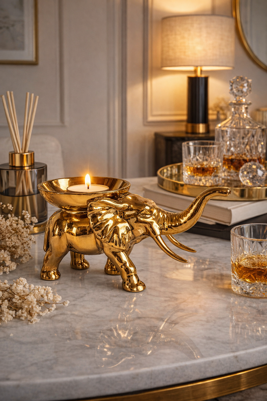Elephant Candle Holder