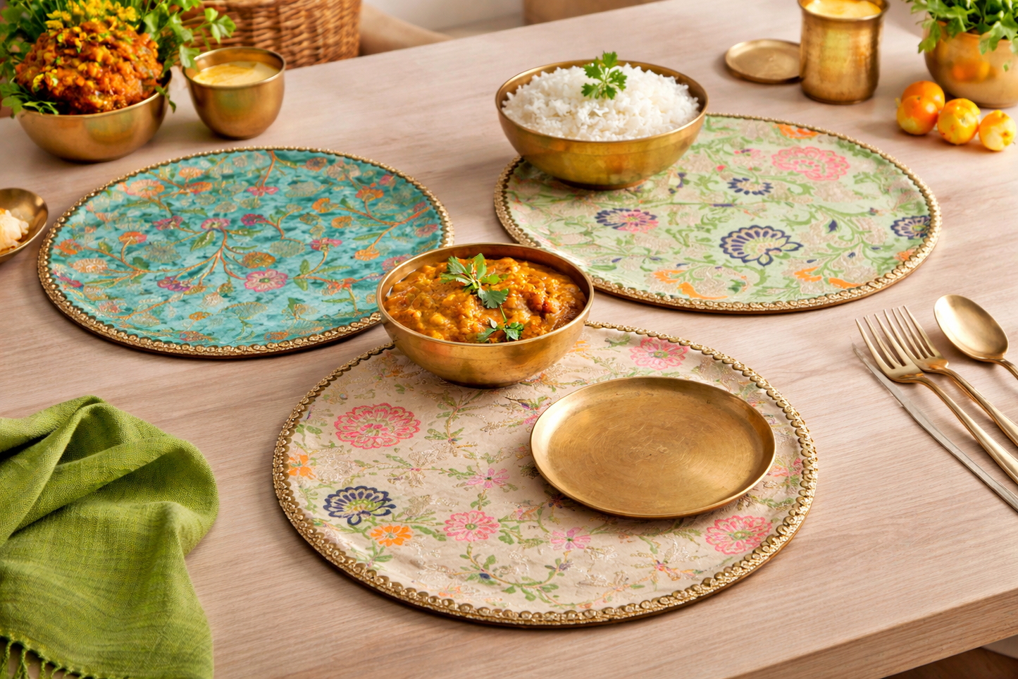 Mehira Floral Serving Tray