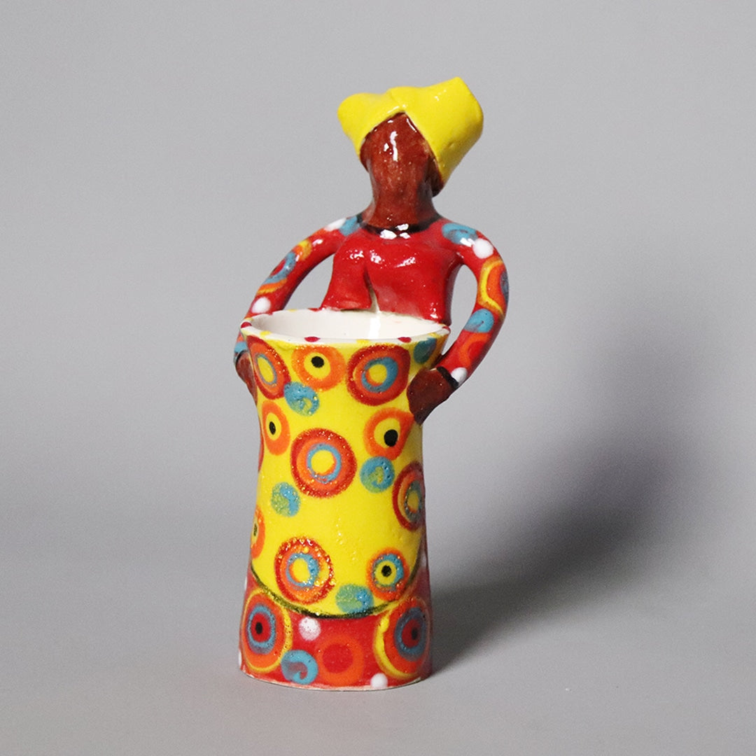 African Lady Vase (Various Colours)