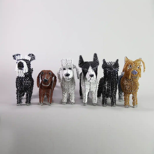 Beaded Dogs