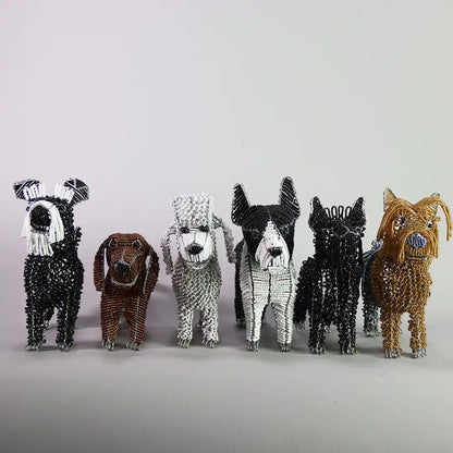 Beaded Dogs