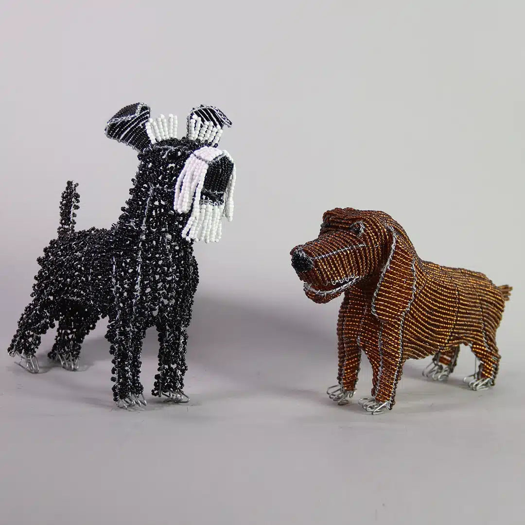 Beaded Dogs