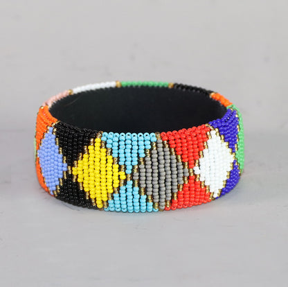 Beaded Thick Bangles