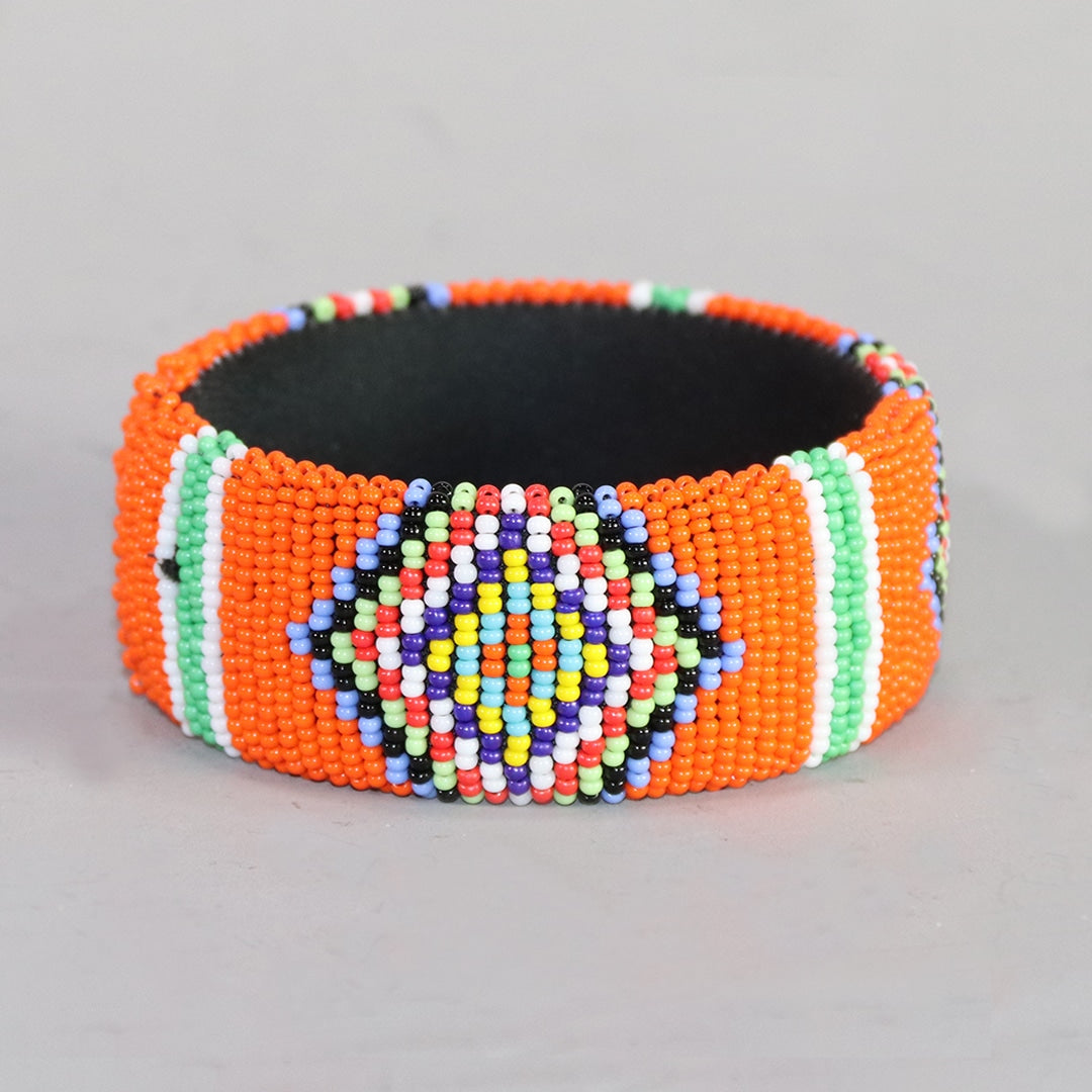 Beaded Thick Bangles