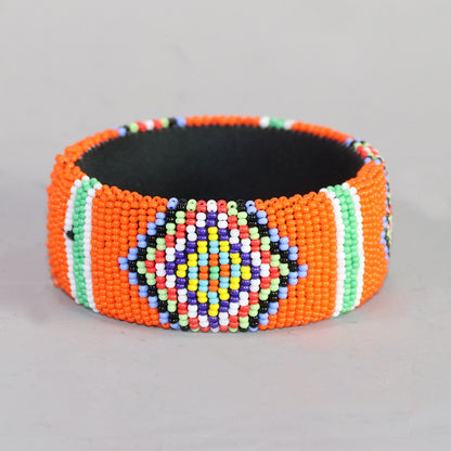 Beaded Thick Bangles