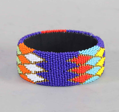 Beaded Thick Bangles