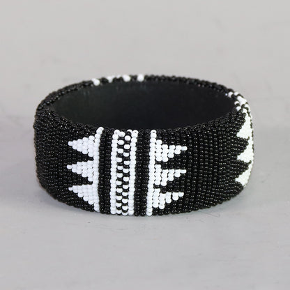 Beaded Thick Bangles