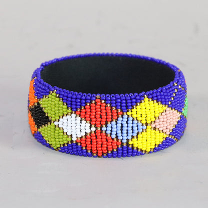 Beaded Thick Bangles