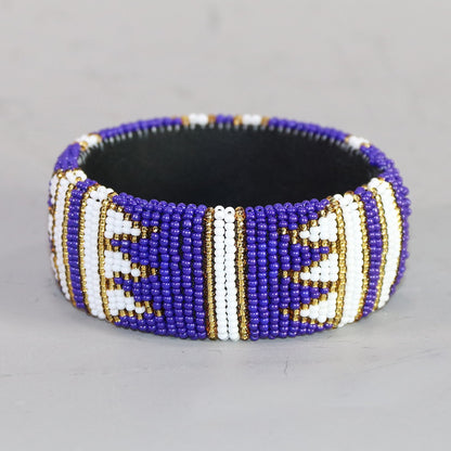 Beaded Thick Bangles