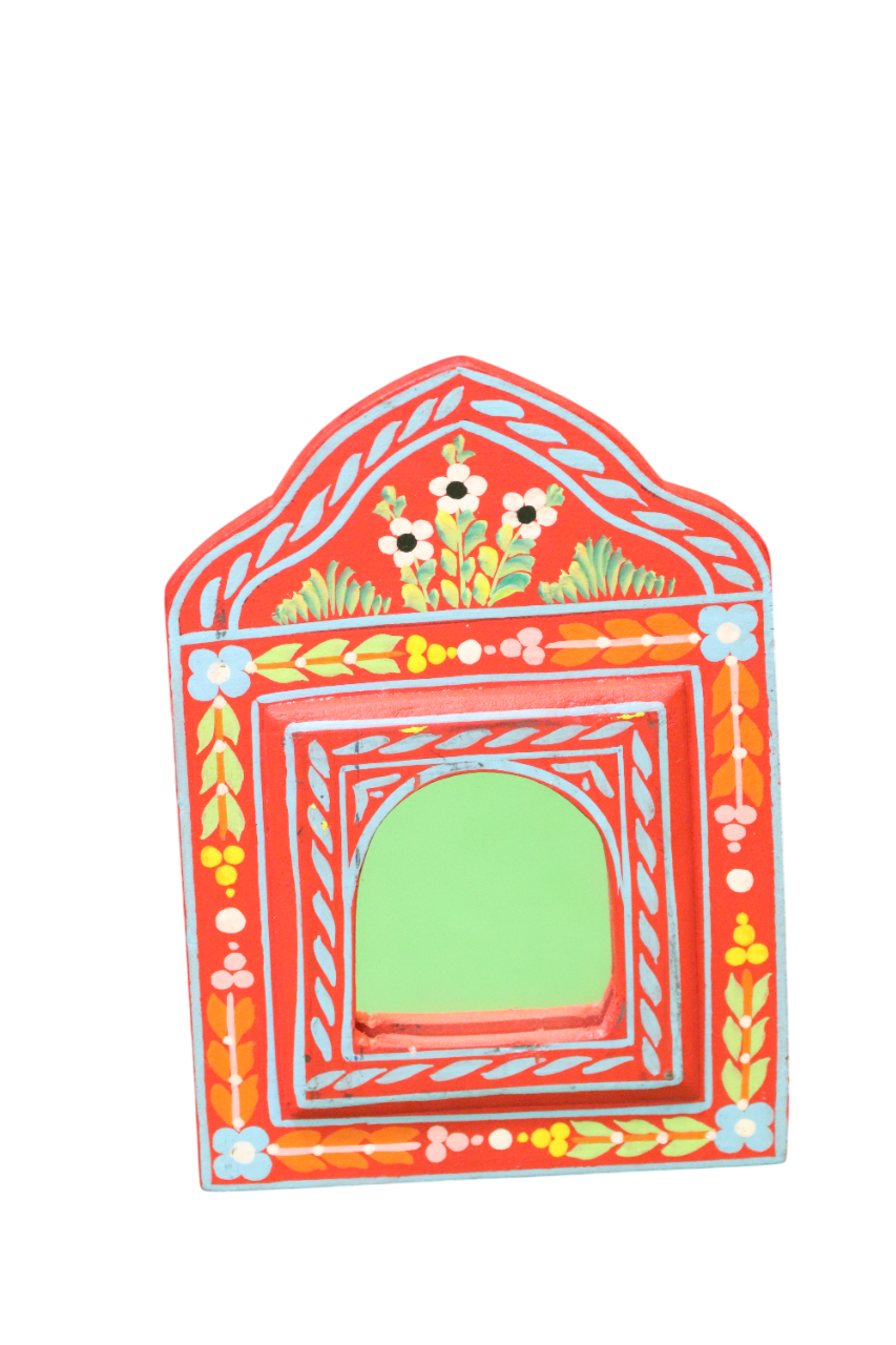Fez Painted Arch Mirror