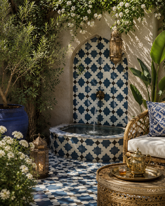 Blue Souk Mosaic/m²