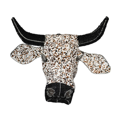 Beaded Nguni Cow Head