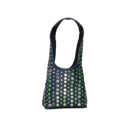 Boho Leather Shoulder Handbag