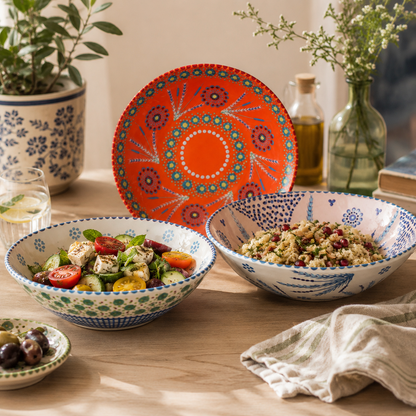 Round Salad Bowl