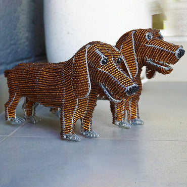 Beaded Dogs