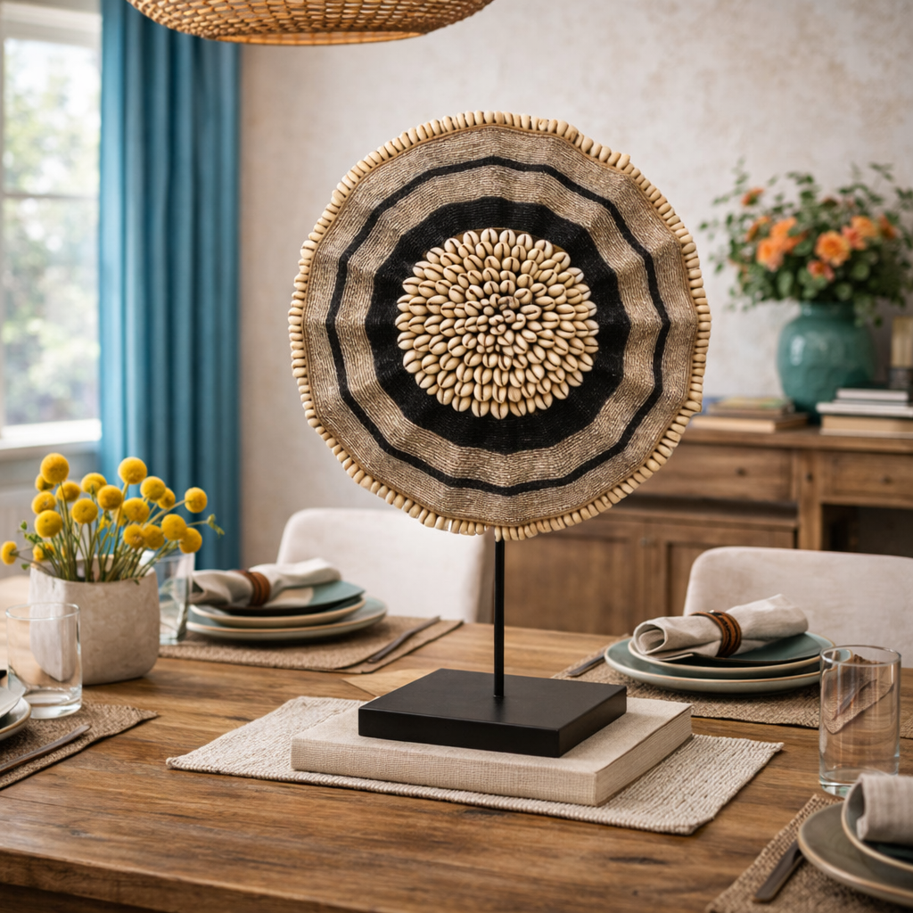 African Beaded Shield
