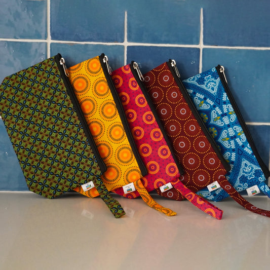 Shweshwe Make-up Bags
