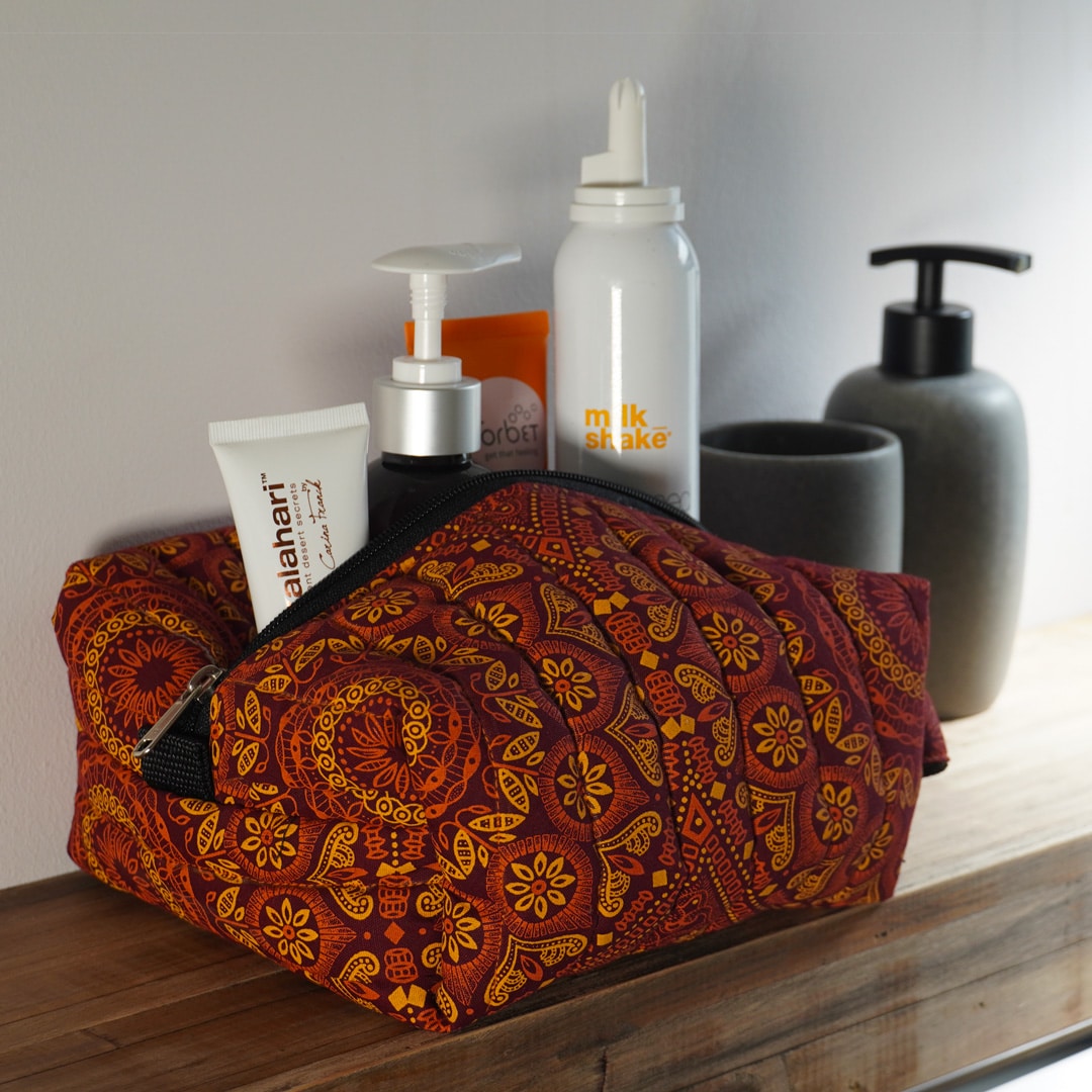 Shweshwe Toiletry Bags