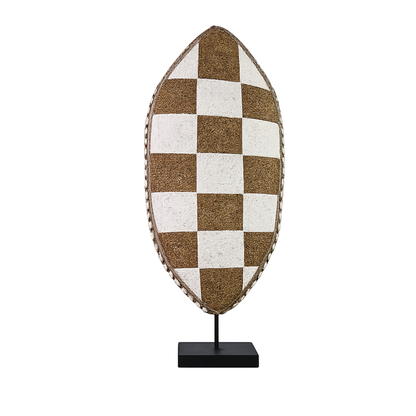 Beaded Oblong Shields