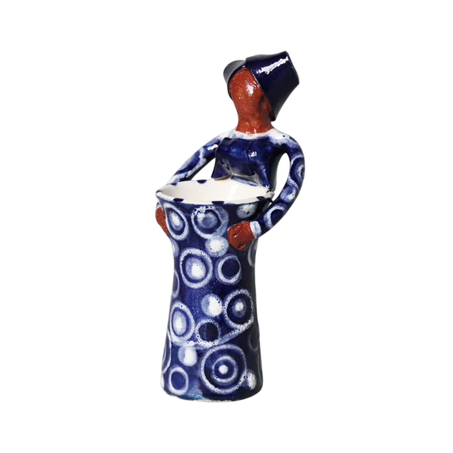 African Lady Vase