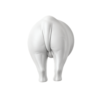 Rhino Wall Planter Tail