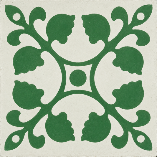 Vintage Green Pattern/m²