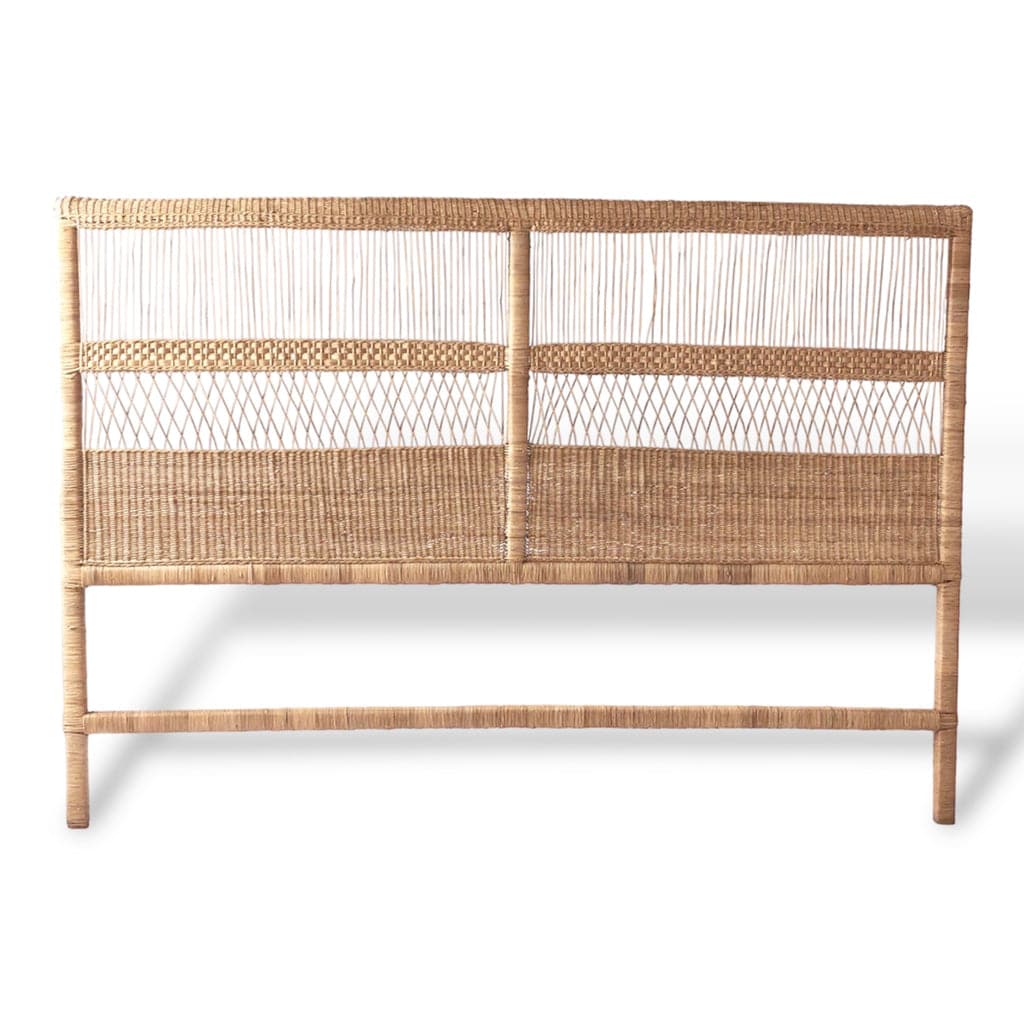Woven Malawi headboard